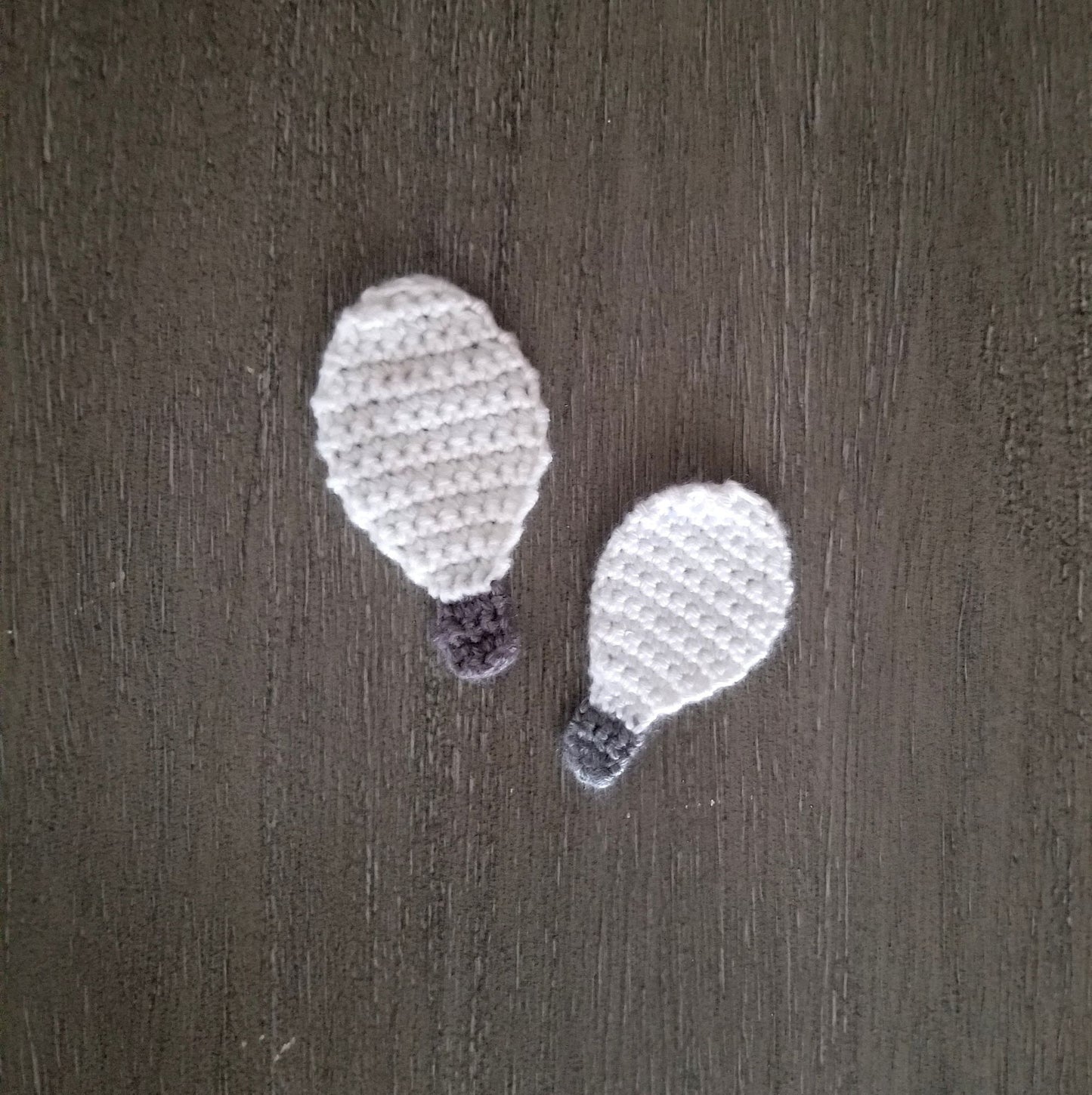 Light Bulb Applique Crochet Pattern, PDF Digital Download