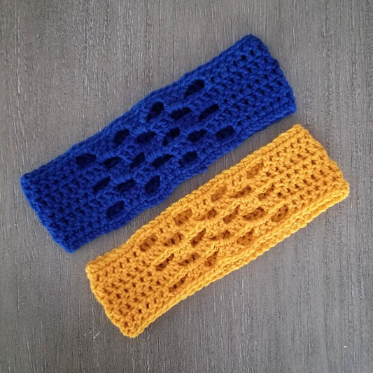 Granny Stitch Earwarmer Crochet Pattern, PDF Digital Download