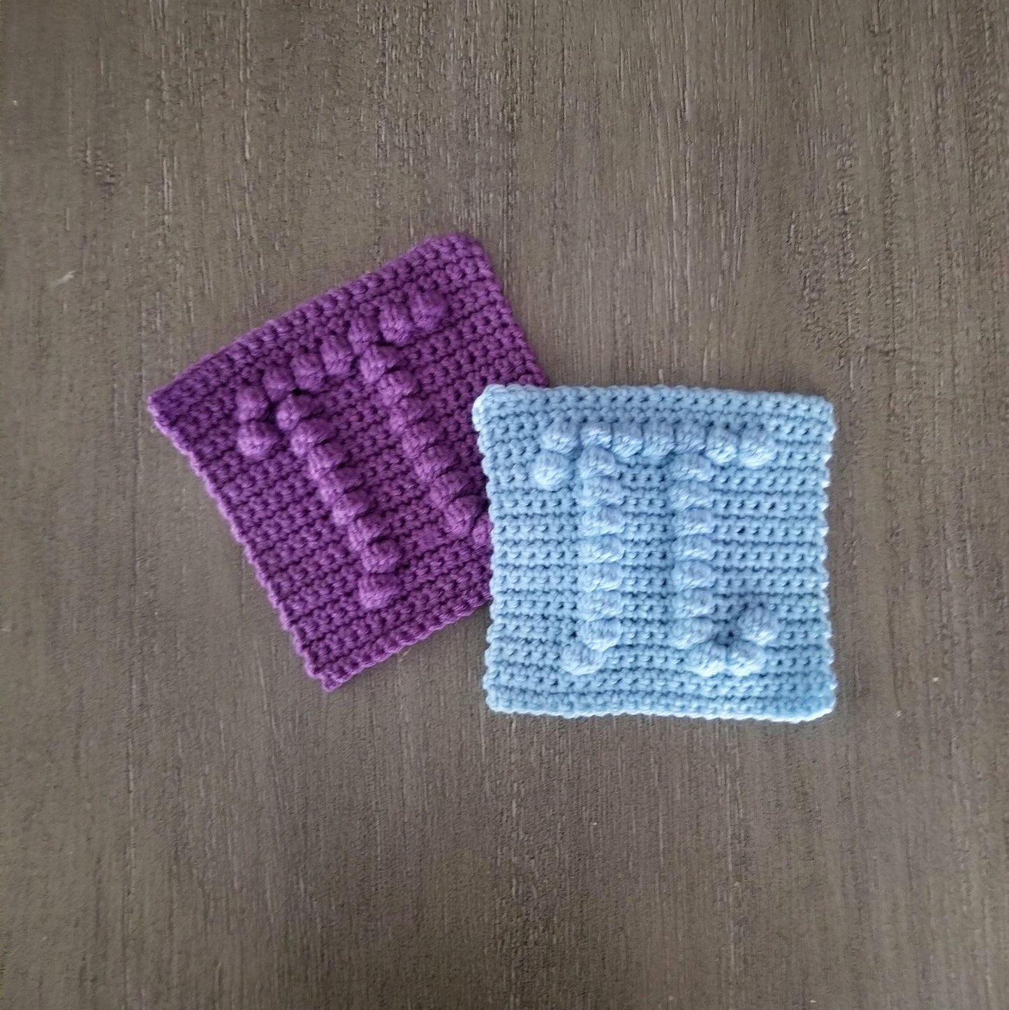 Pi Bobble Afghan Square Crochet Pattern, PDF Digital Download