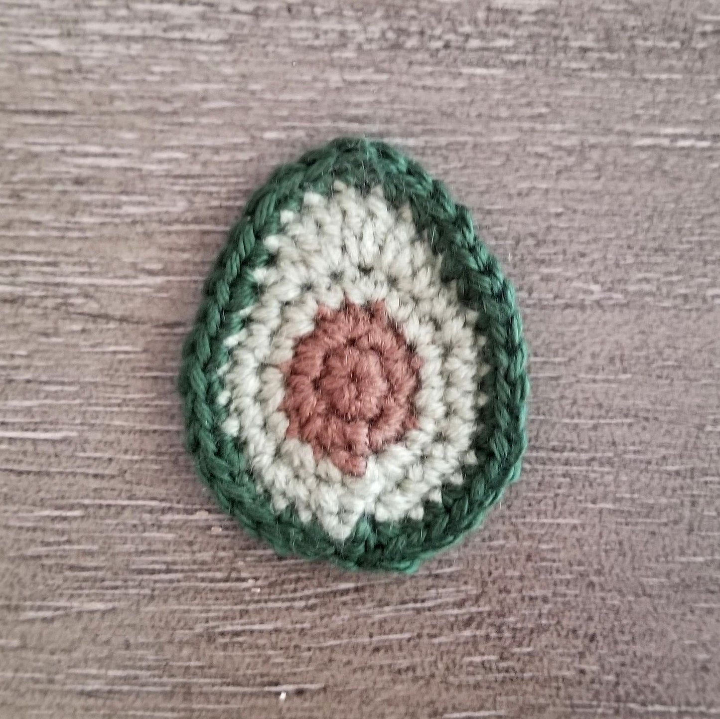 Avocado Applique Crochet Pattern PDF