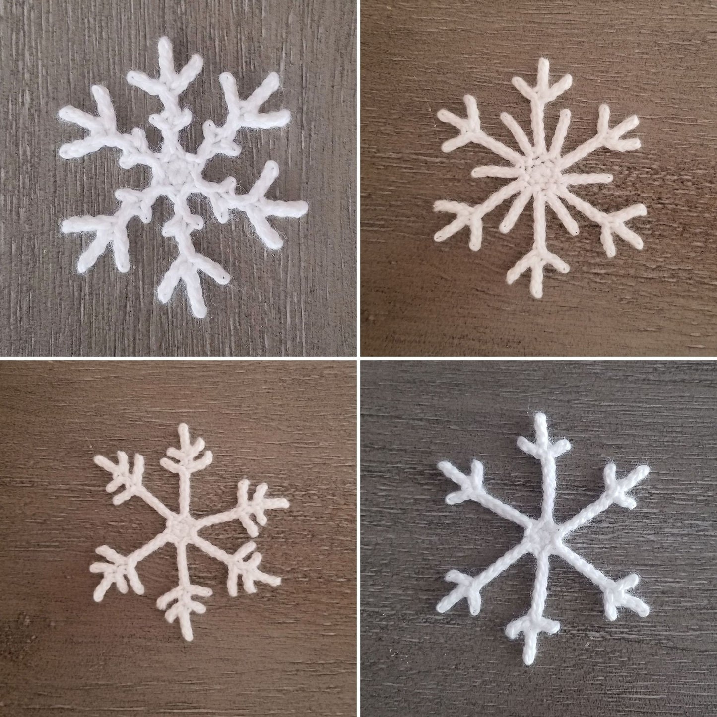 Snowflake Crochet Pattern Bundle, PDF Digital Download