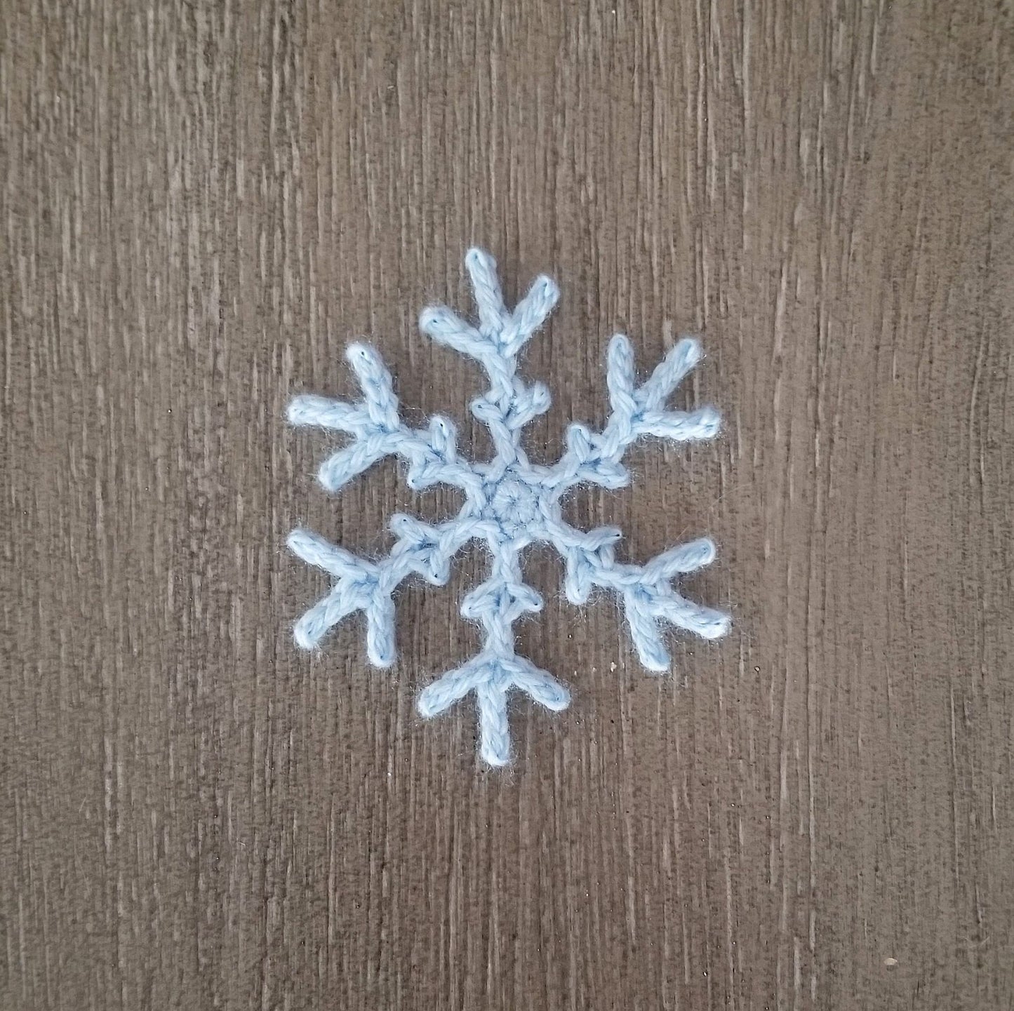 Snowflake Crochet Pattern, PDF Digital Download