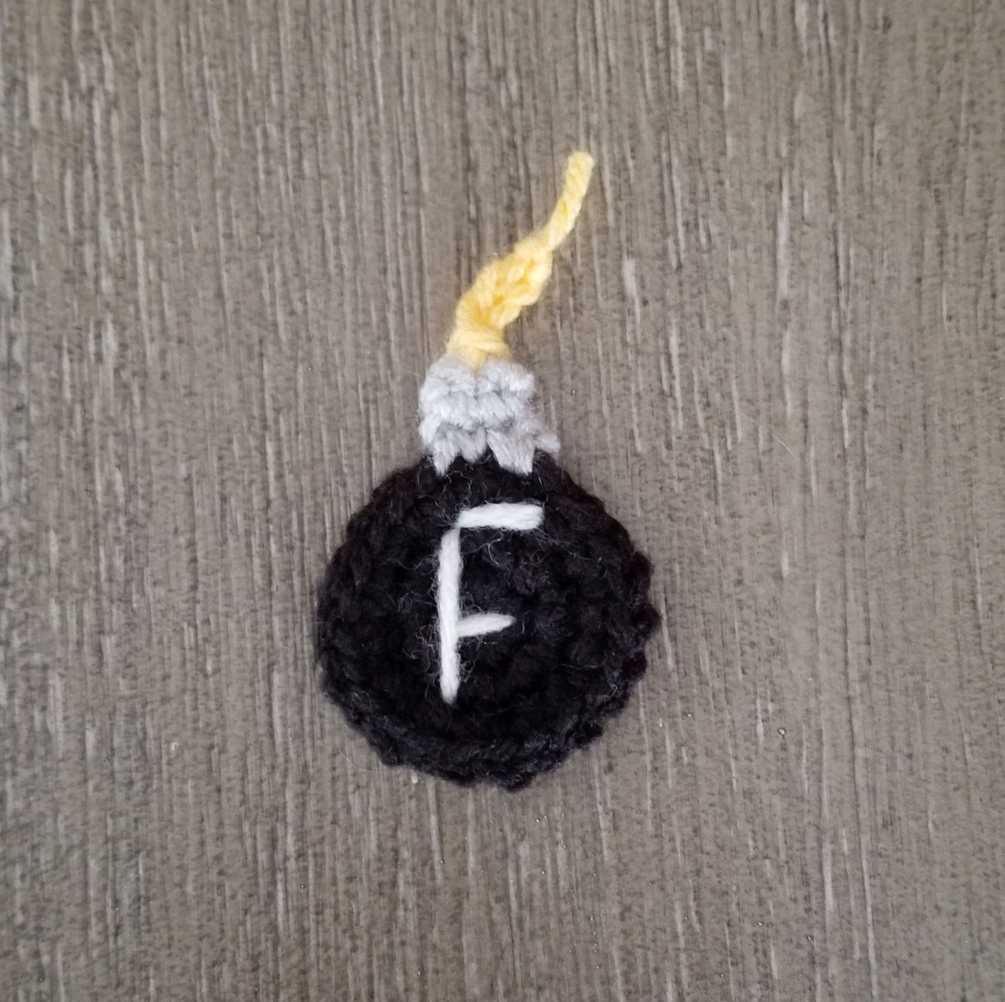 F Bomb Applique Crochet Pattern, PDF Digital Download