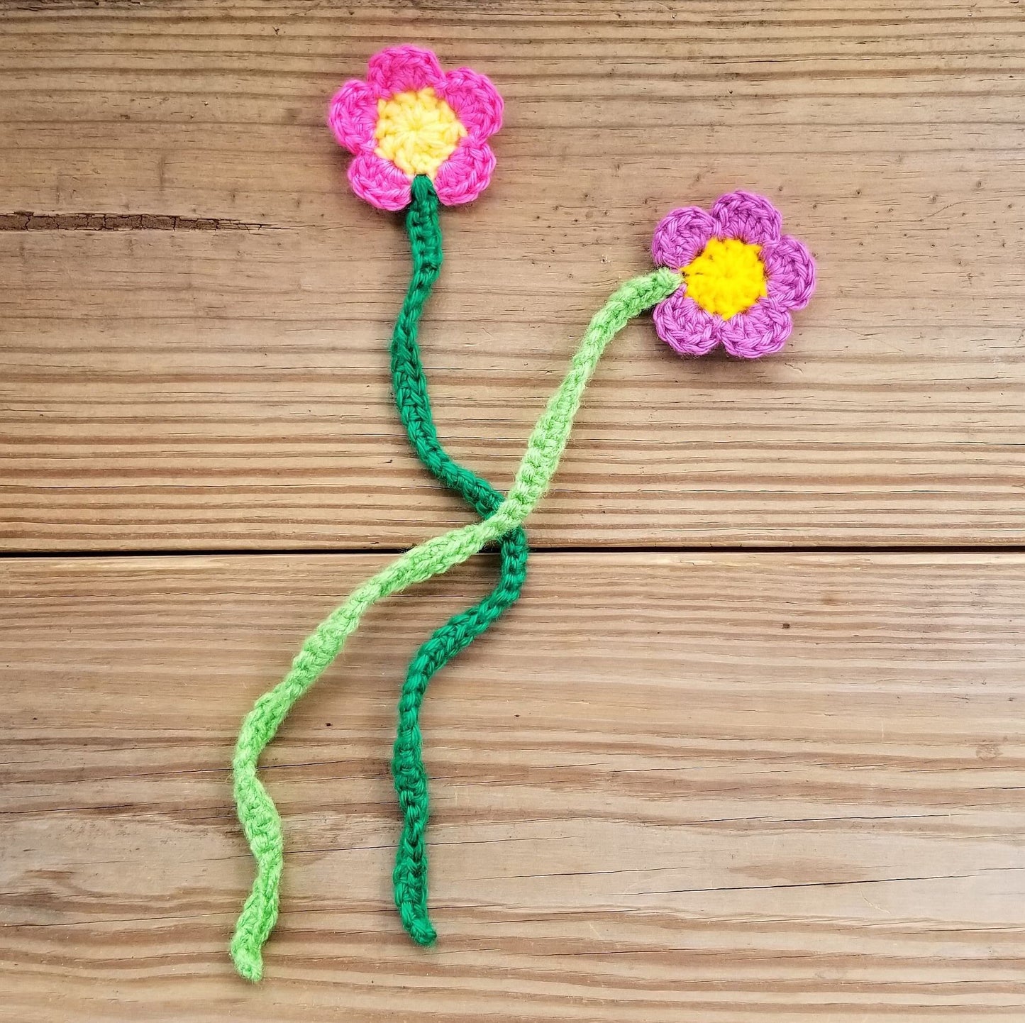 Flower Bookmark Crochet Pattern, PDF Digital Download