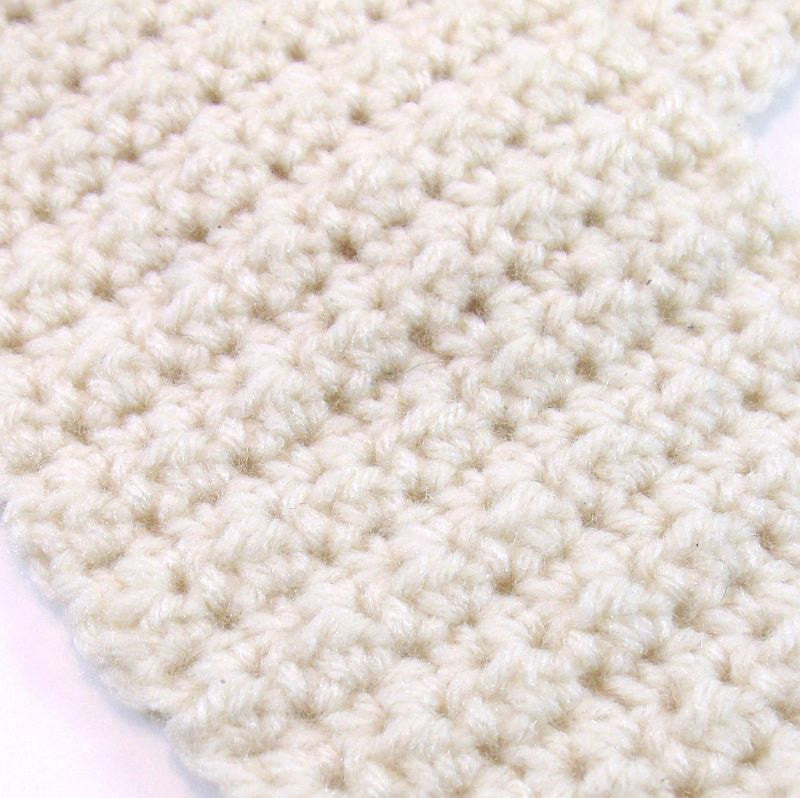 Textured Scarf Crochet Pattern PDF