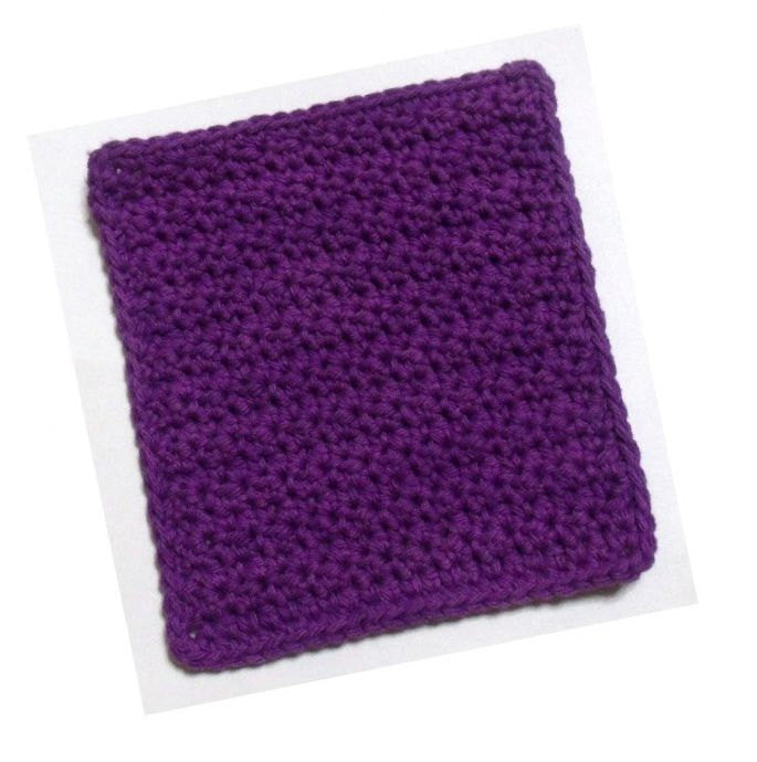 Textured Dishcloth Crochet Pattern PDF