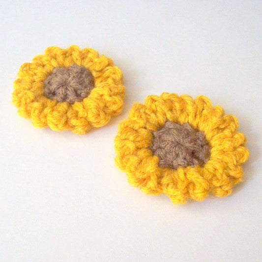 Sunflower Crochet Pattern PDF