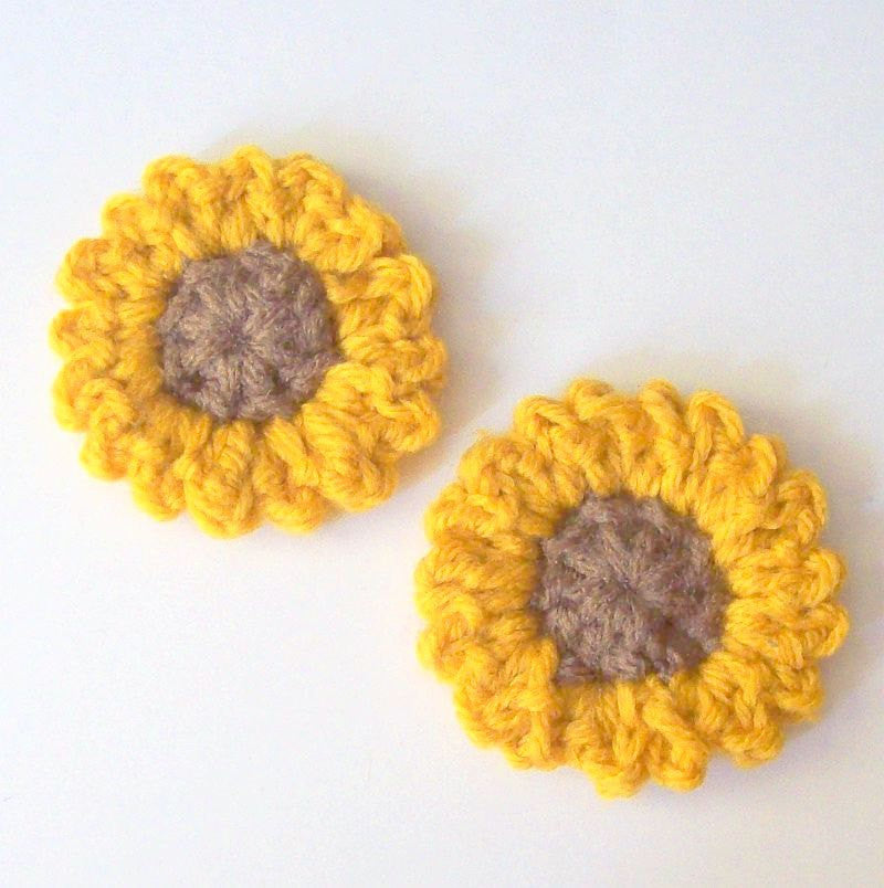 Sunflower Crochet Pattern PDF