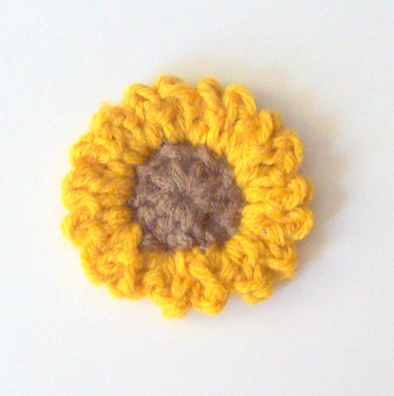 Sunflower Crochet Pattern PDF