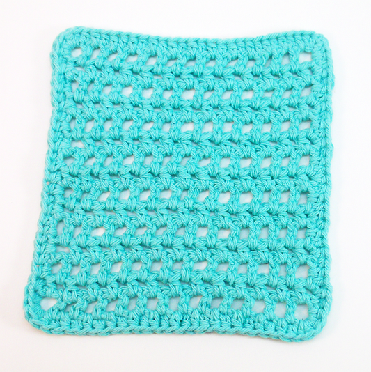 Mesh Dishcloth Crochet Pattern