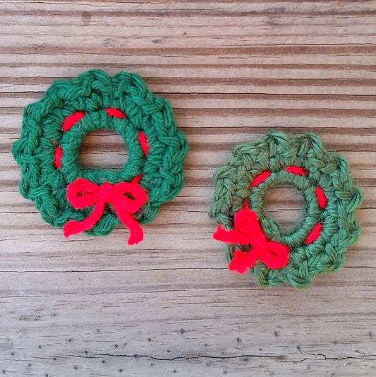 Wreath Applique Crochet Pattern