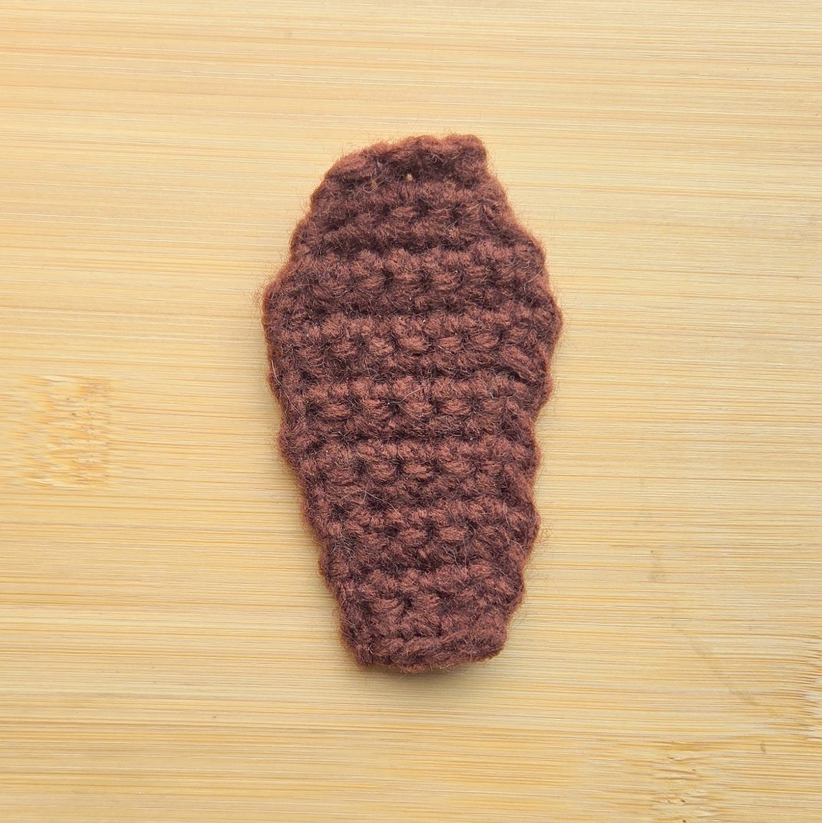 Coffin Applique Crochet Pattern, PDF Digital Download
