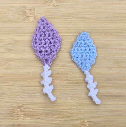 Kite Applique Crochet Pattern, PDF Digital Download