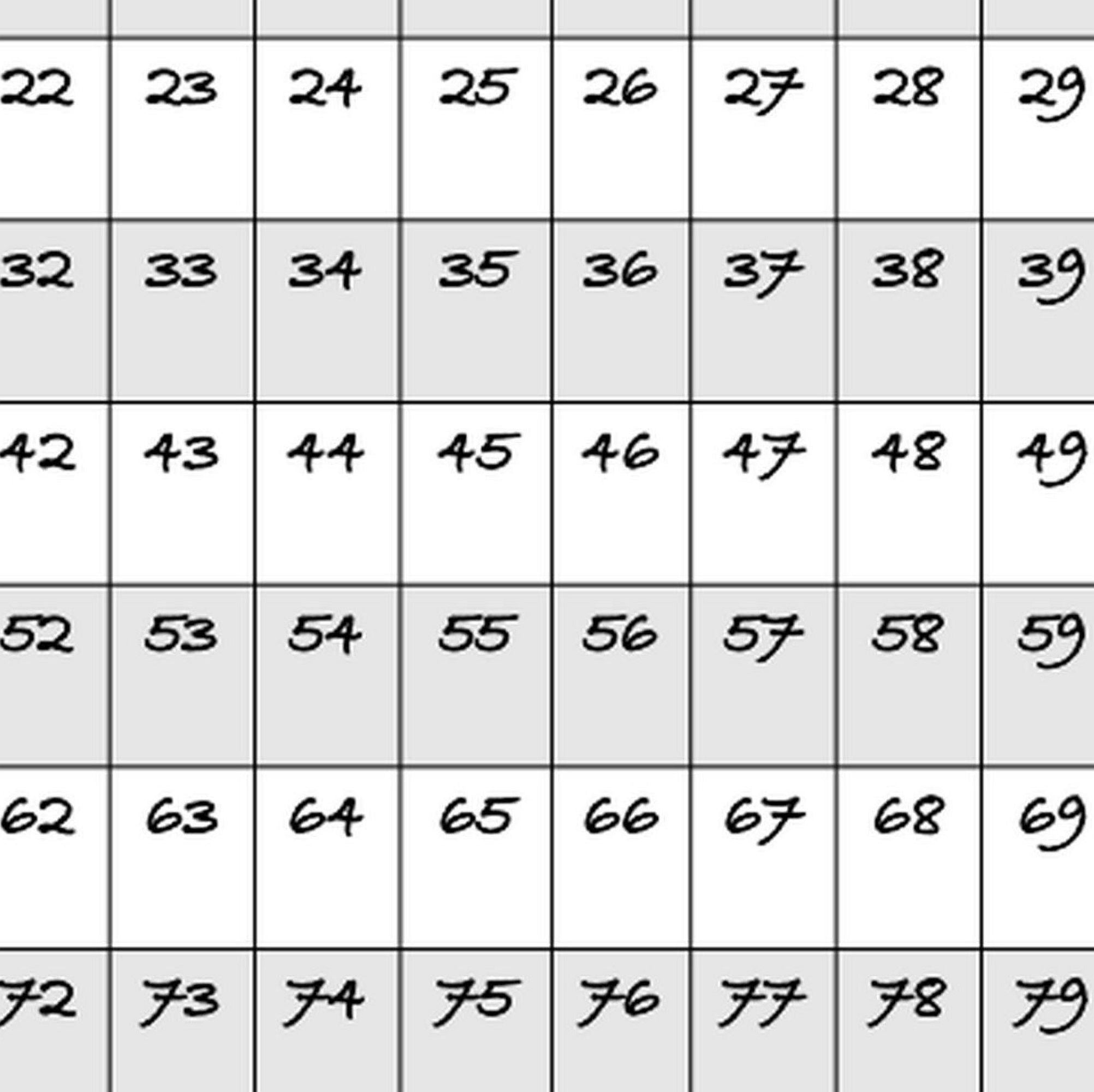 Crochet Row Counter Printable, PDF Digital Download – HCK Crafts