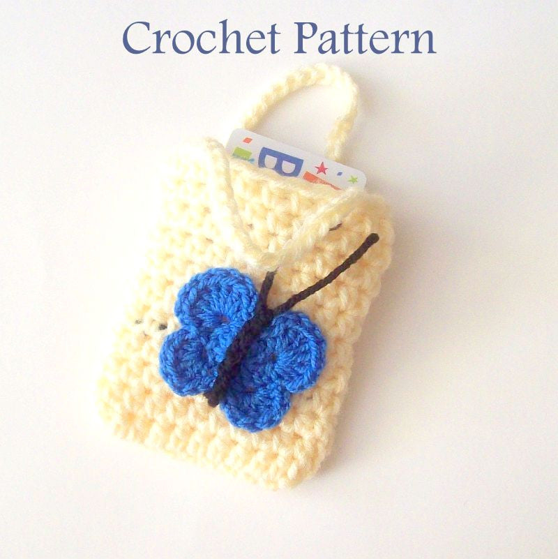 Gift Card Bag Crochet Pattern PDF