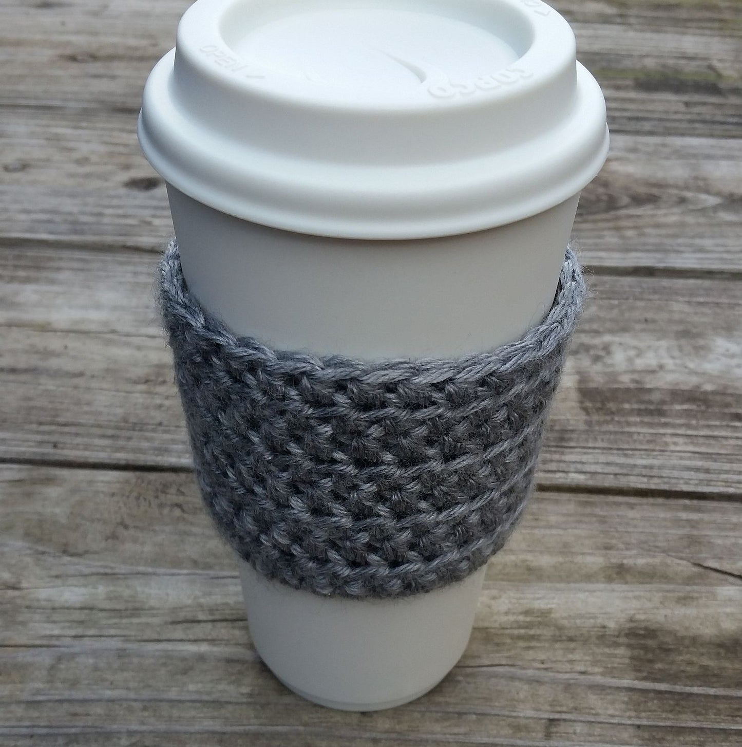 Coffee Cup Cozy Crochet Pattern PDF