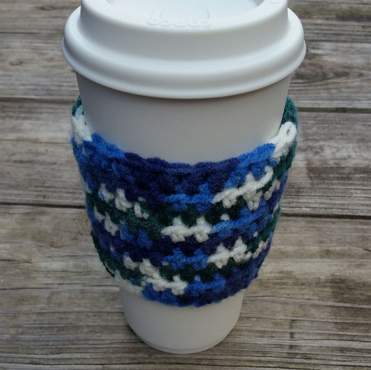 Coffee Cup Cozy Crochet Pattern PDF