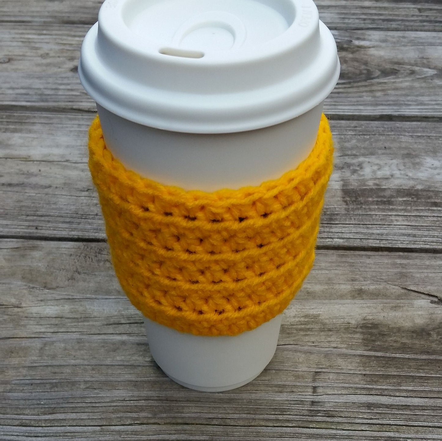 Coffee Cup Cozy Crochet Pattern PDF