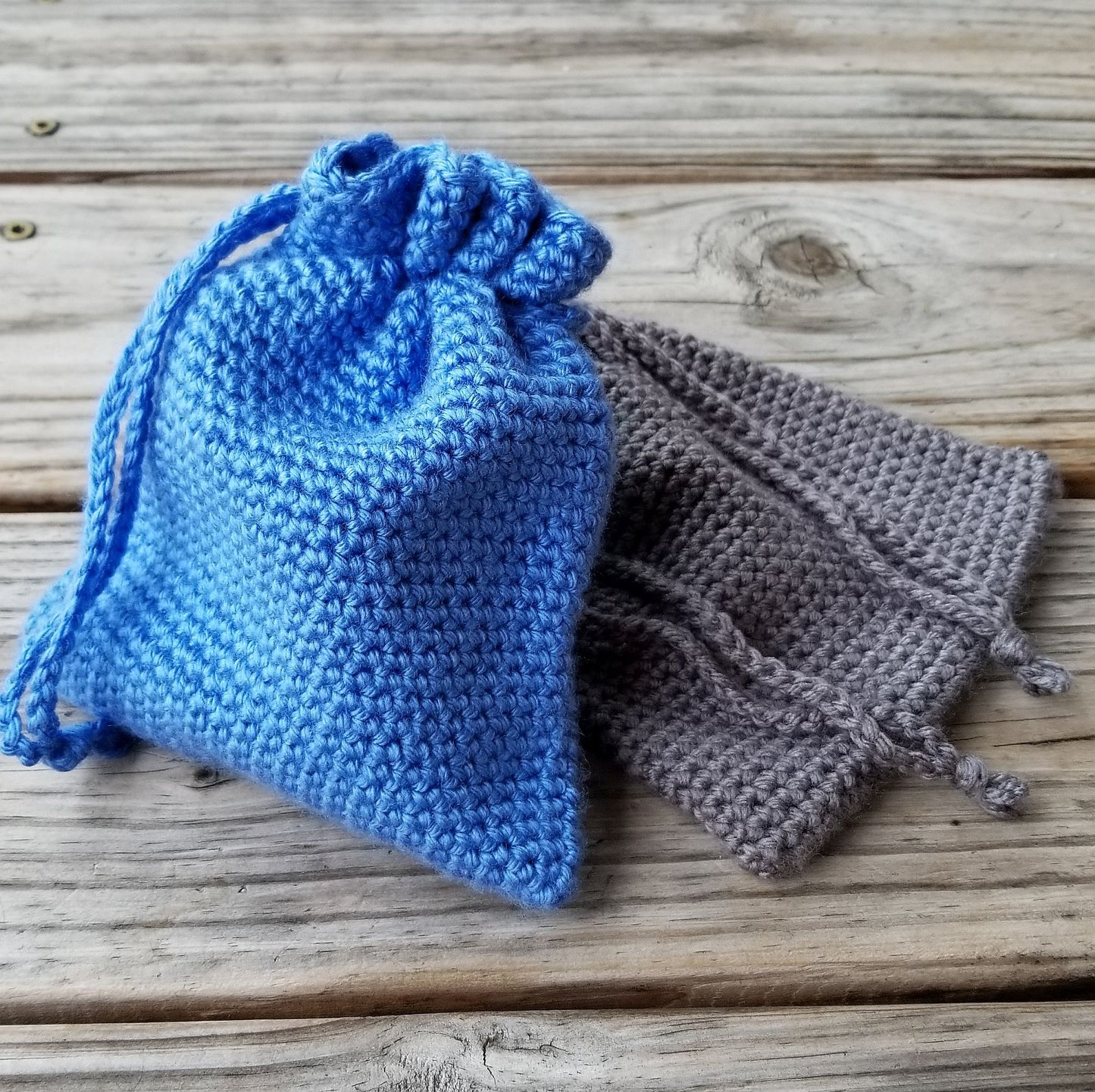 Drawstring Bag Crochet Pattern PDF