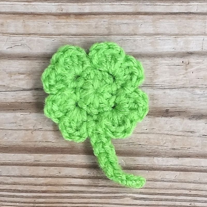 Four Leaf Clover Crochet Pattern PDF