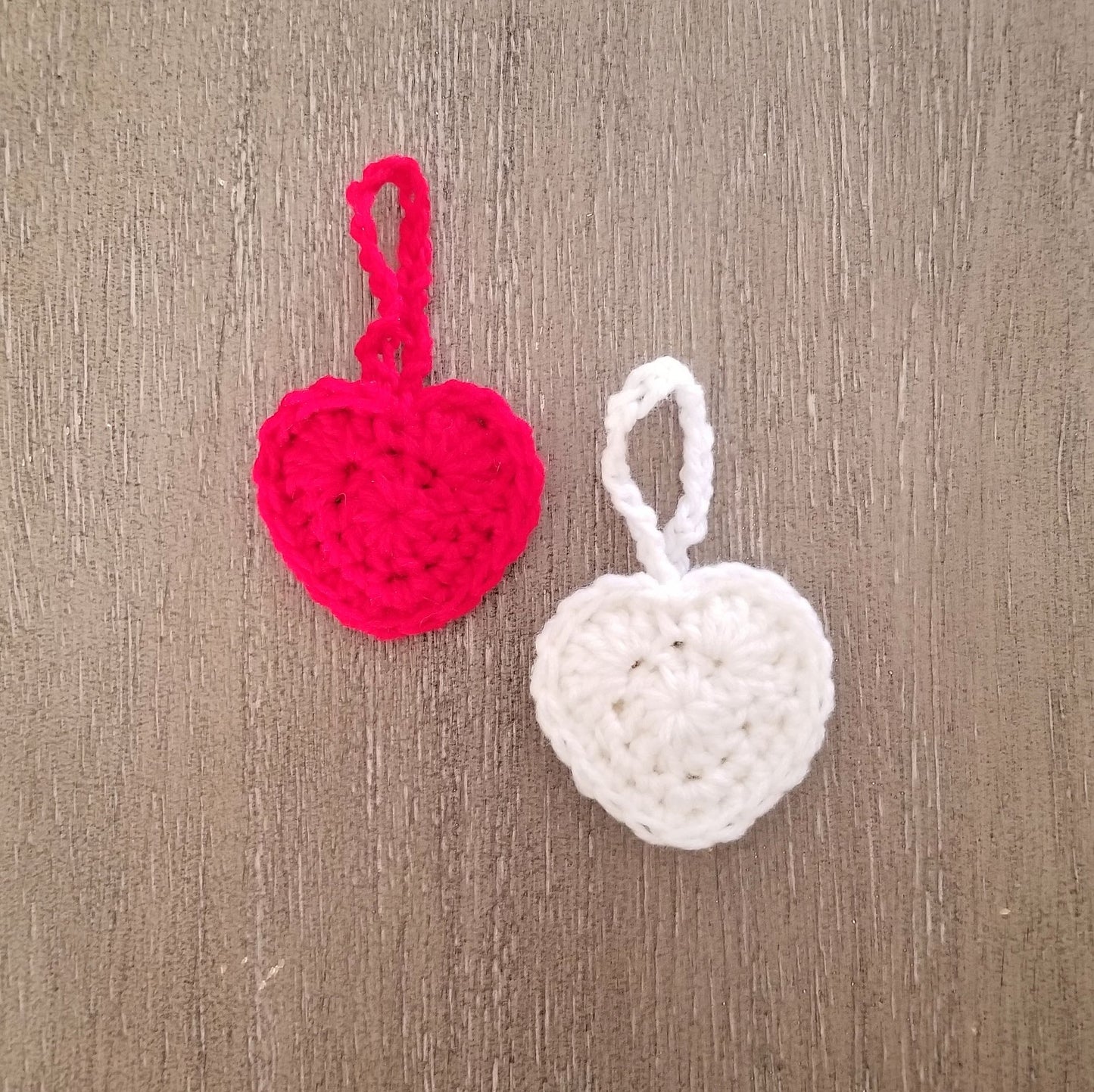 Heart Ornament Crochet Pattern, PDF Digital Download