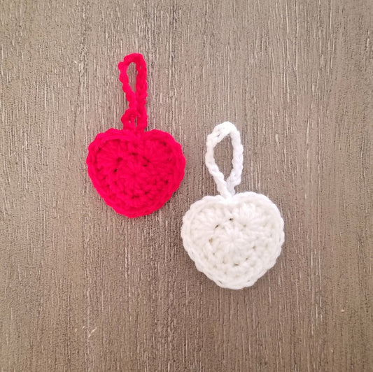 Heart Ornament Crochet Pattern, PDF Digital Download