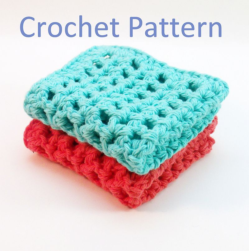 Mesh Dishcloth Crochet Pattern PDF – HCK Crafts