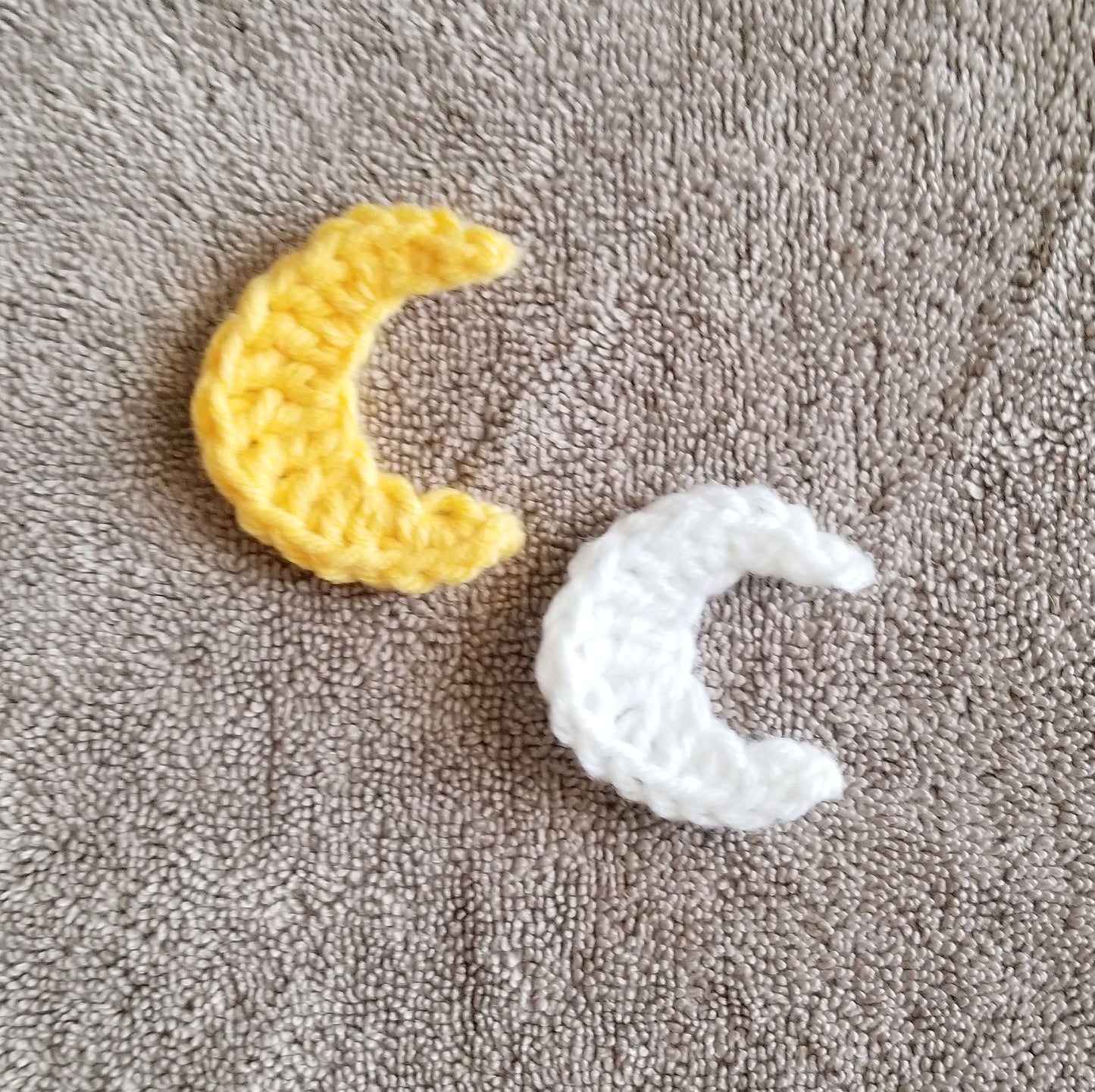 Moon Applique Crochet Pattern, PDF Digital Download