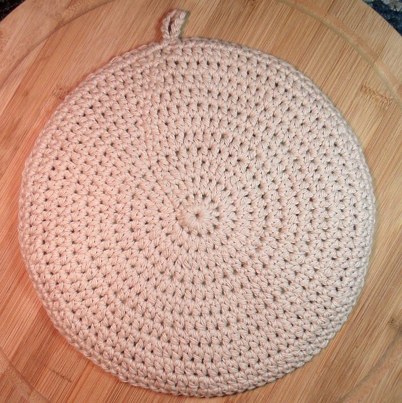 Pizza Potholder Crochet Pattern PDF