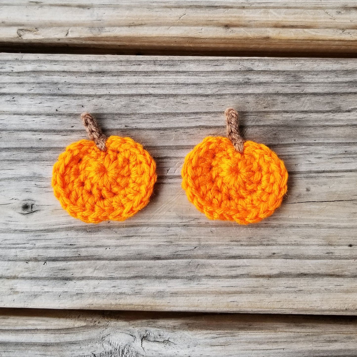 Pumpkin Applique Crochet Pattern PDF