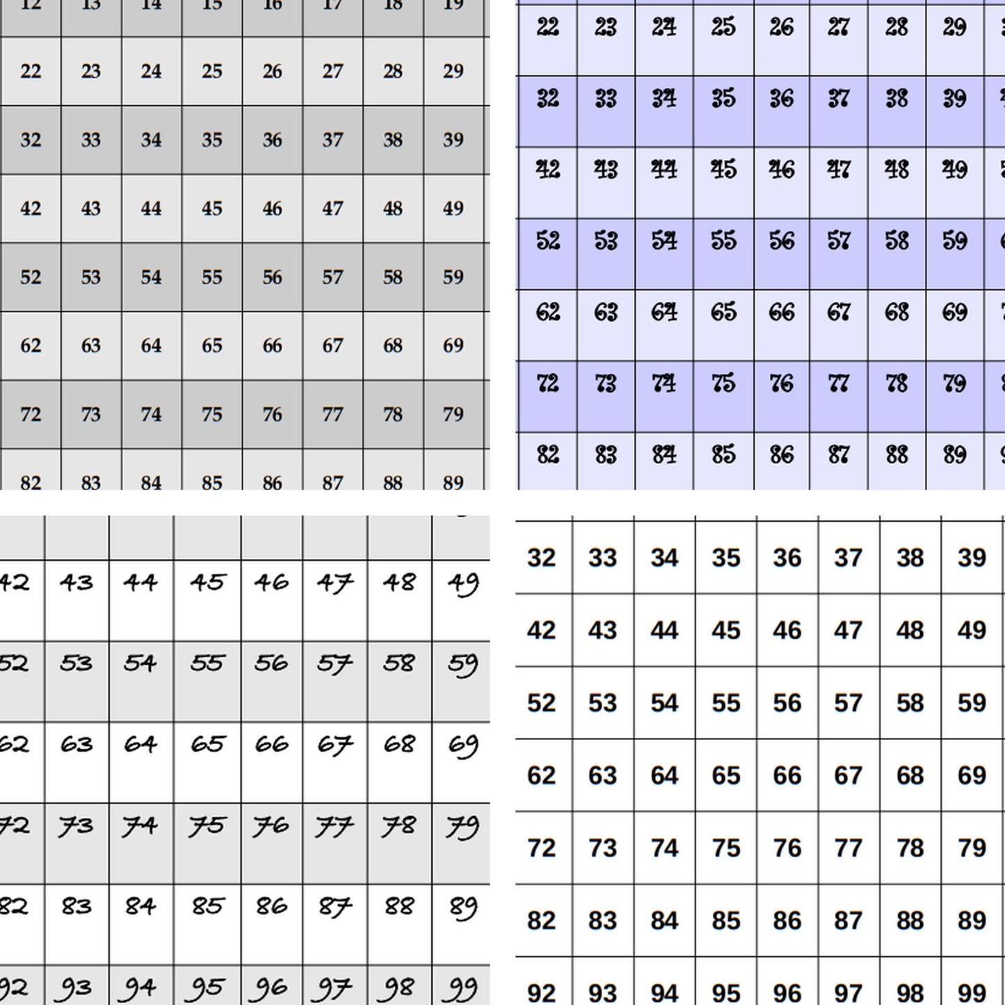 Row Counter Bundle, PDF Digital Download