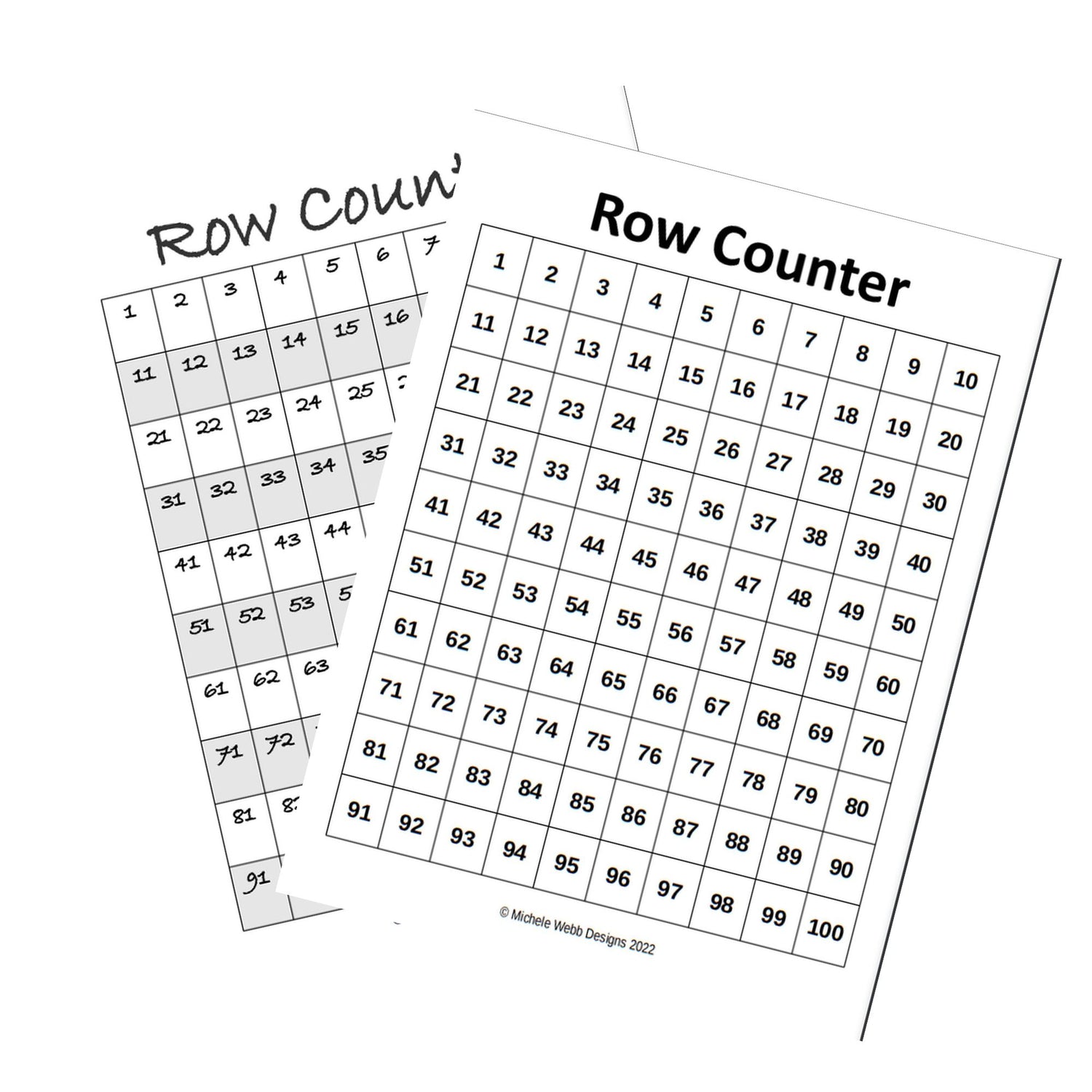 Craft Notes: Quick Tip: Stitch/Row Counter on Your Computer or