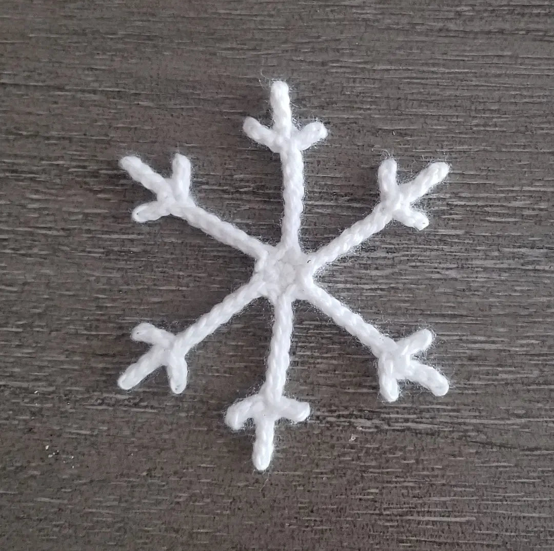 Snowflake Crochet Pattern, PDF Digital Download