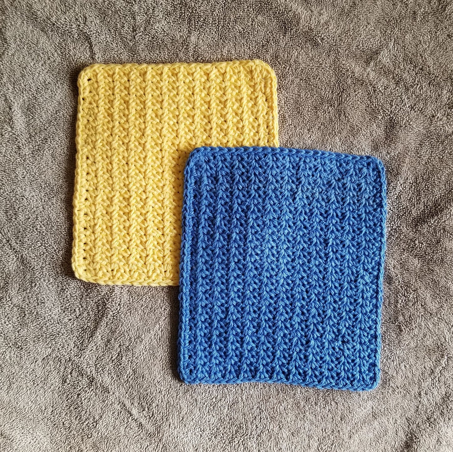 Spider Stitch Dishcloth Crochet Pattern, PDF Digital Download