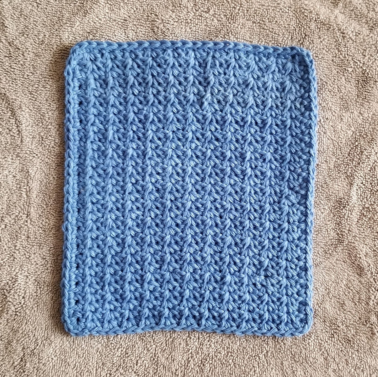 Spider Stitch Dishcloth Crochet Pattern, PDF Digital Download