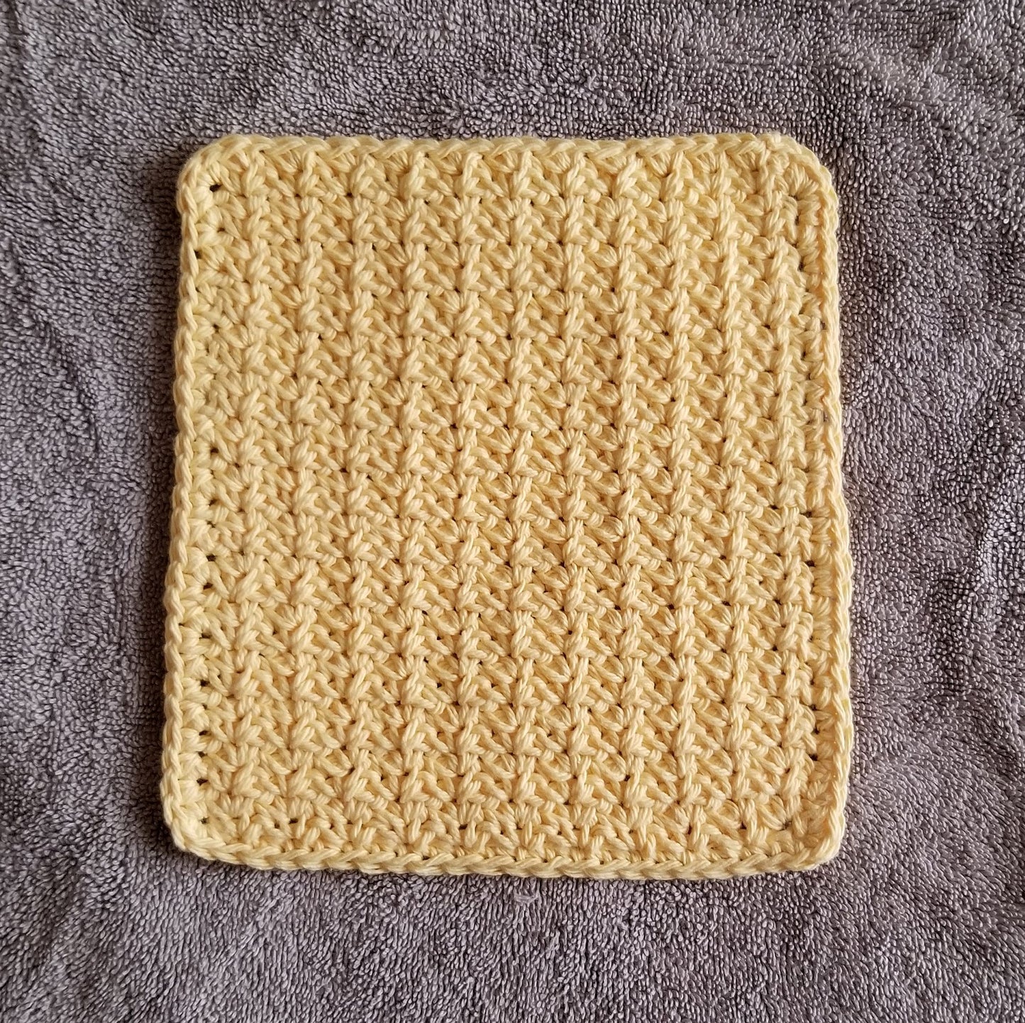 Spider Stitch Dishcloth Crochet Pattern, PDF Digital Download