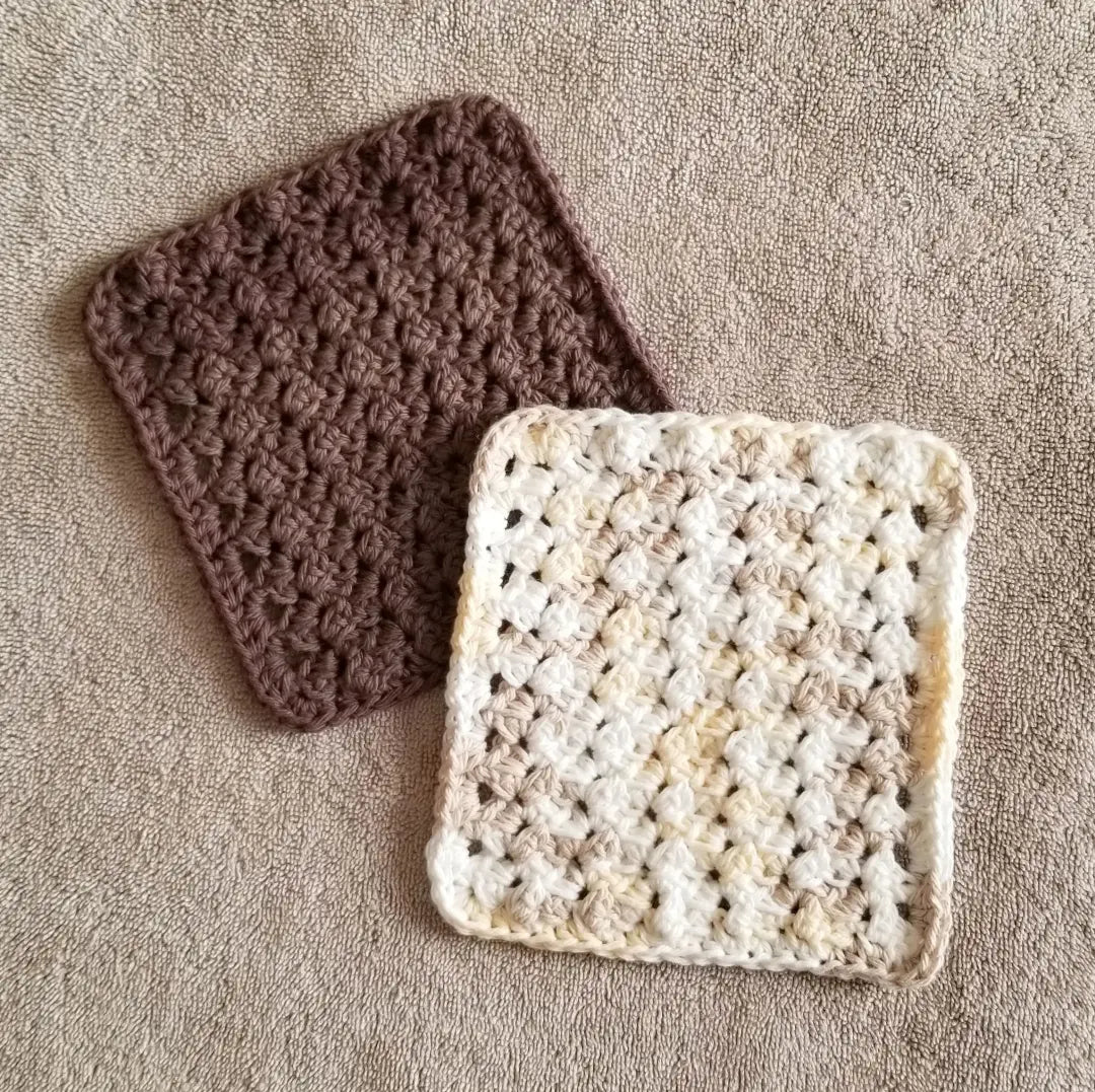 Sprig Dishcloth Crochet Pattern, PDF Digital Download