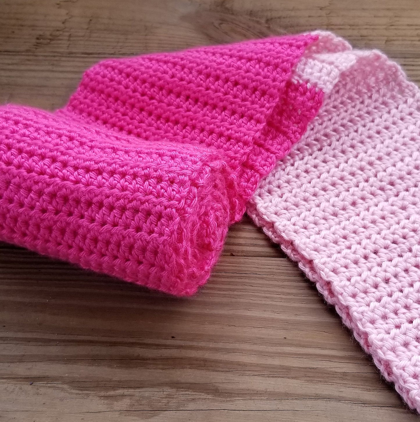 Two-Toned Scarf Crochet Pattern PDF