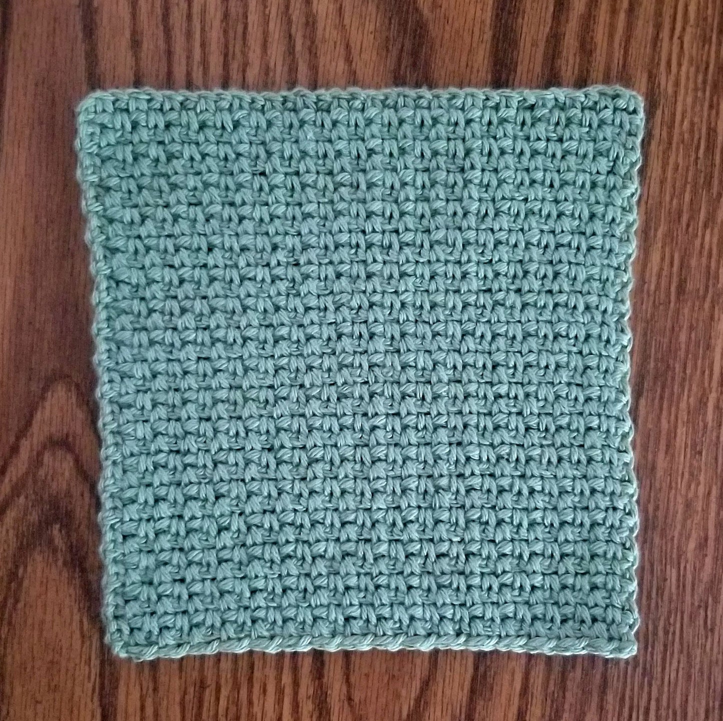 Woven Dishcloth Crochet Pattern PDF