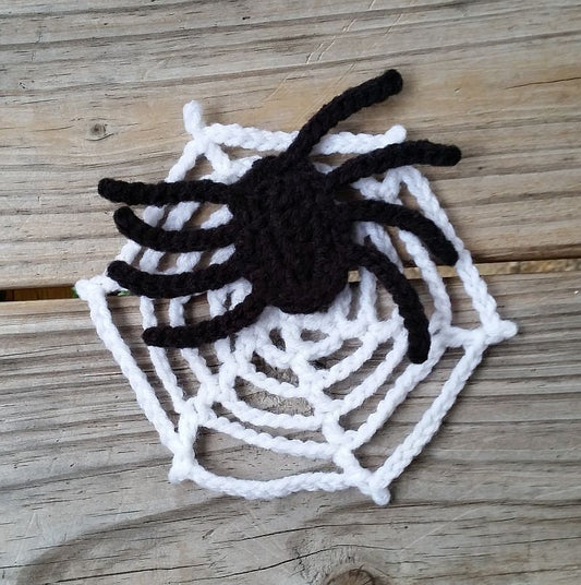 Spider and Web Crochet Pattern Bundle, PDF Digital Download
