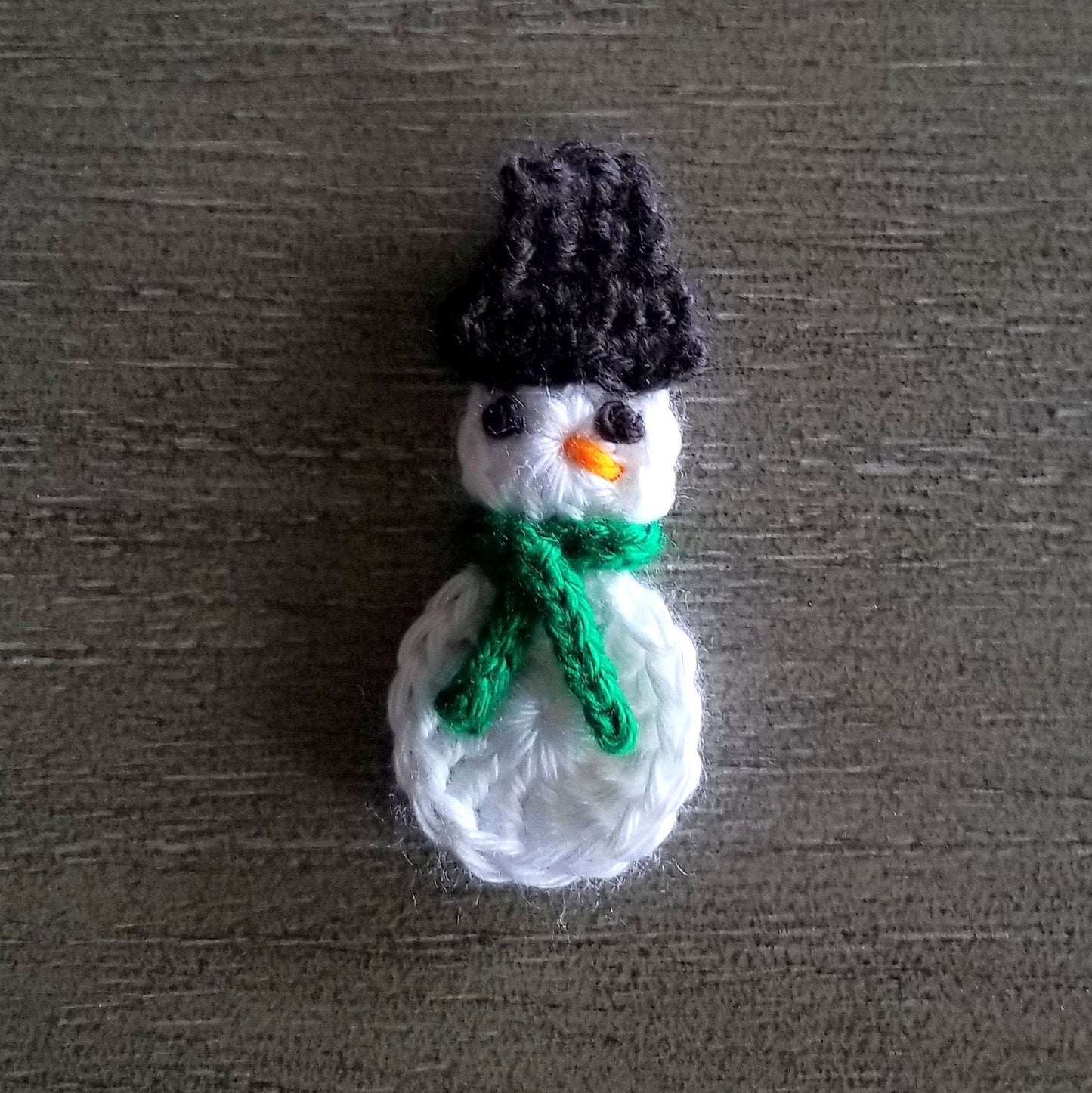 Snowman Applique Crochet Pattern, PDF Digital Download