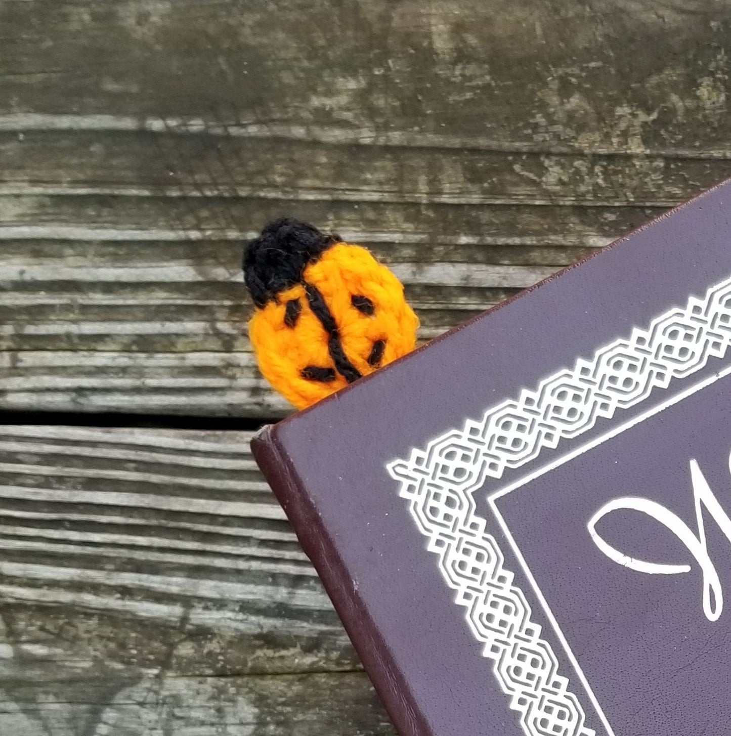 Ladybug Bookmark Crochet Pattern, PDF Digital Download