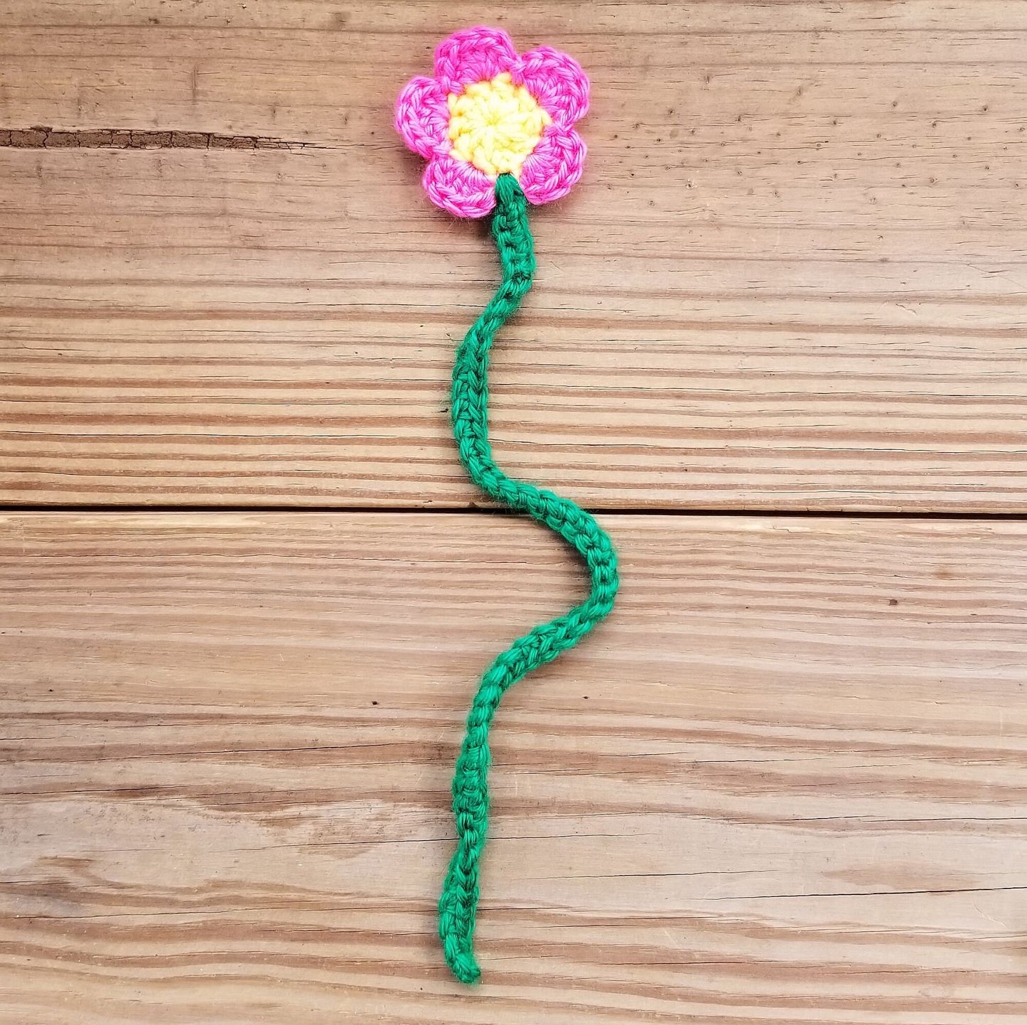 Flower Bookmark Crochet Pattern, PDF Digital Download