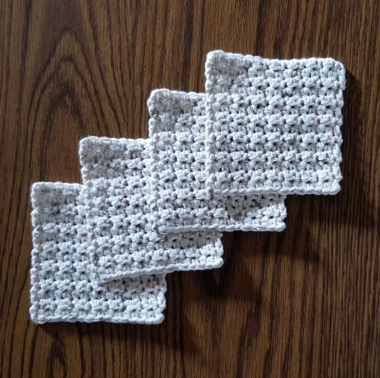 Textured Coasters Crochet Pattern, PDF Digital Download