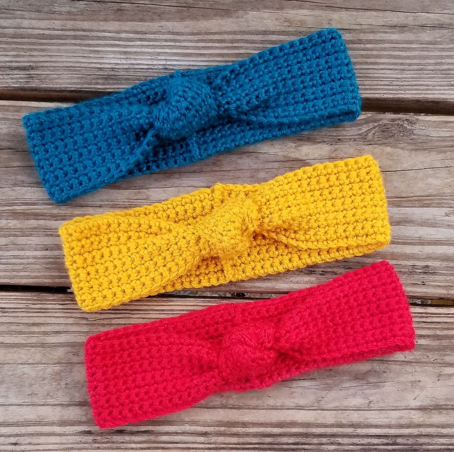 Knotted Headband Crochet Pattern, PDF Digital Download
