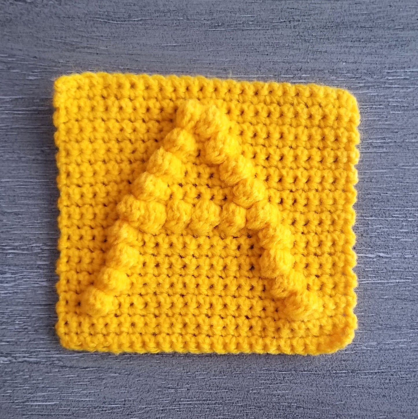 Letter A Square Crochet Pattern, PDF Digital Download