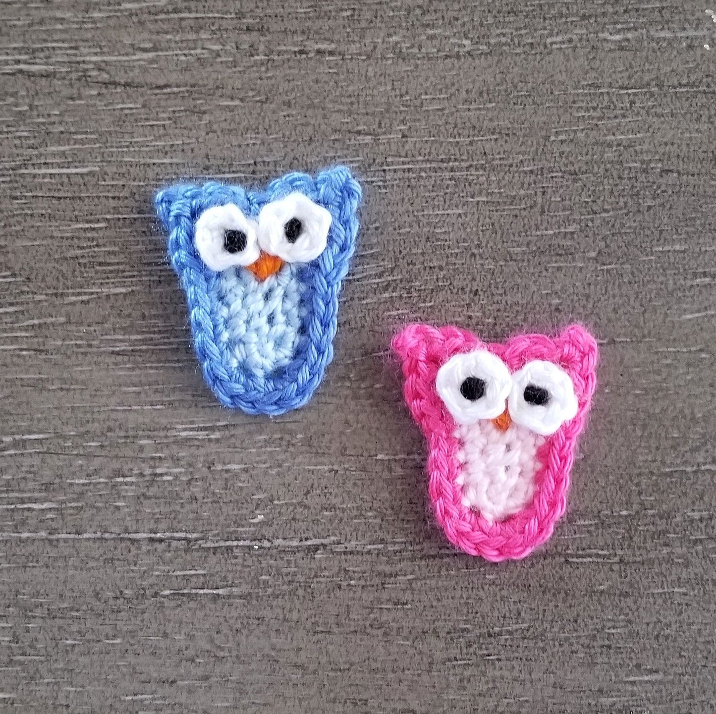 Owl Applique Crochet Pattern, PDF Digital Download