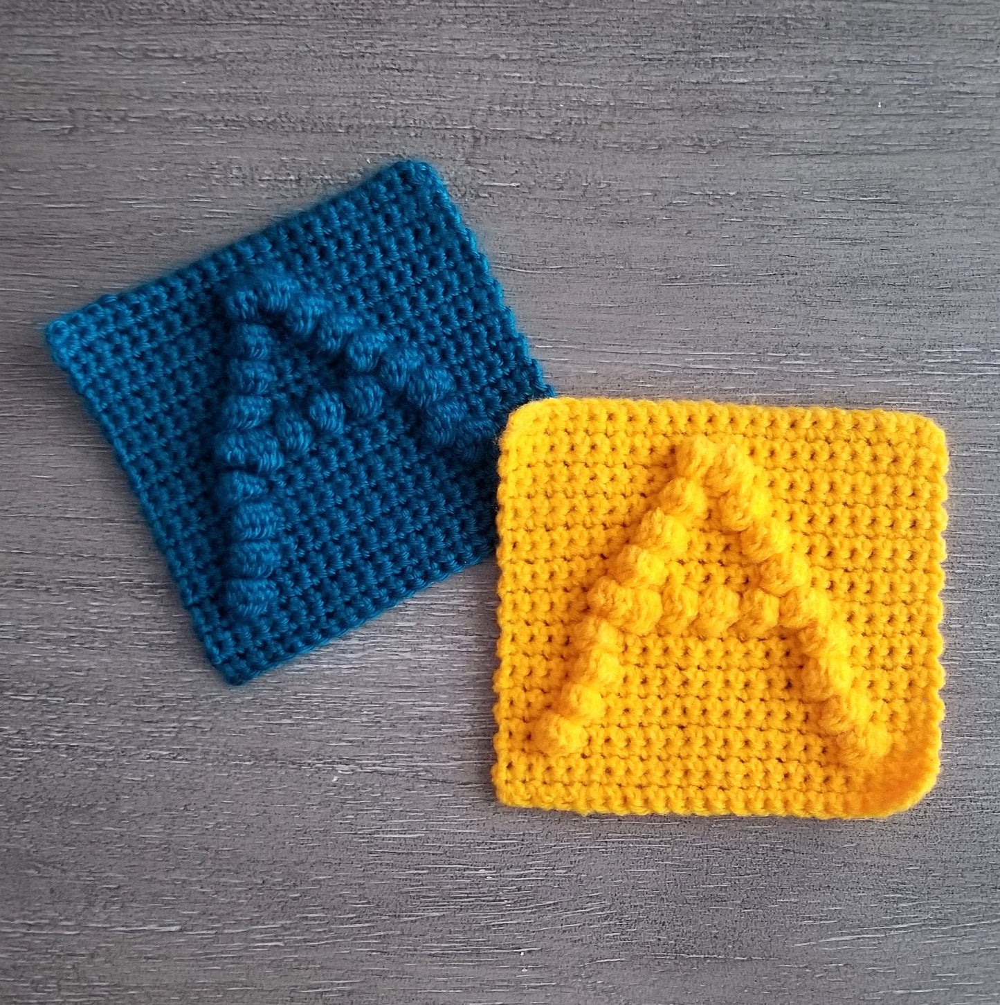 Letter A Square Crochet Pattern, PDF Digital Download