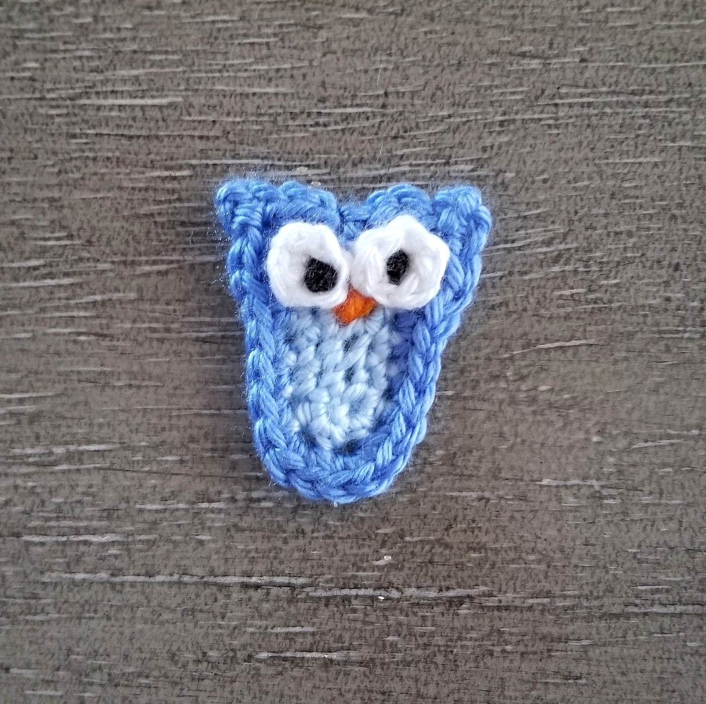 Owl Applique Crochet Pattern, PDF Digital Download