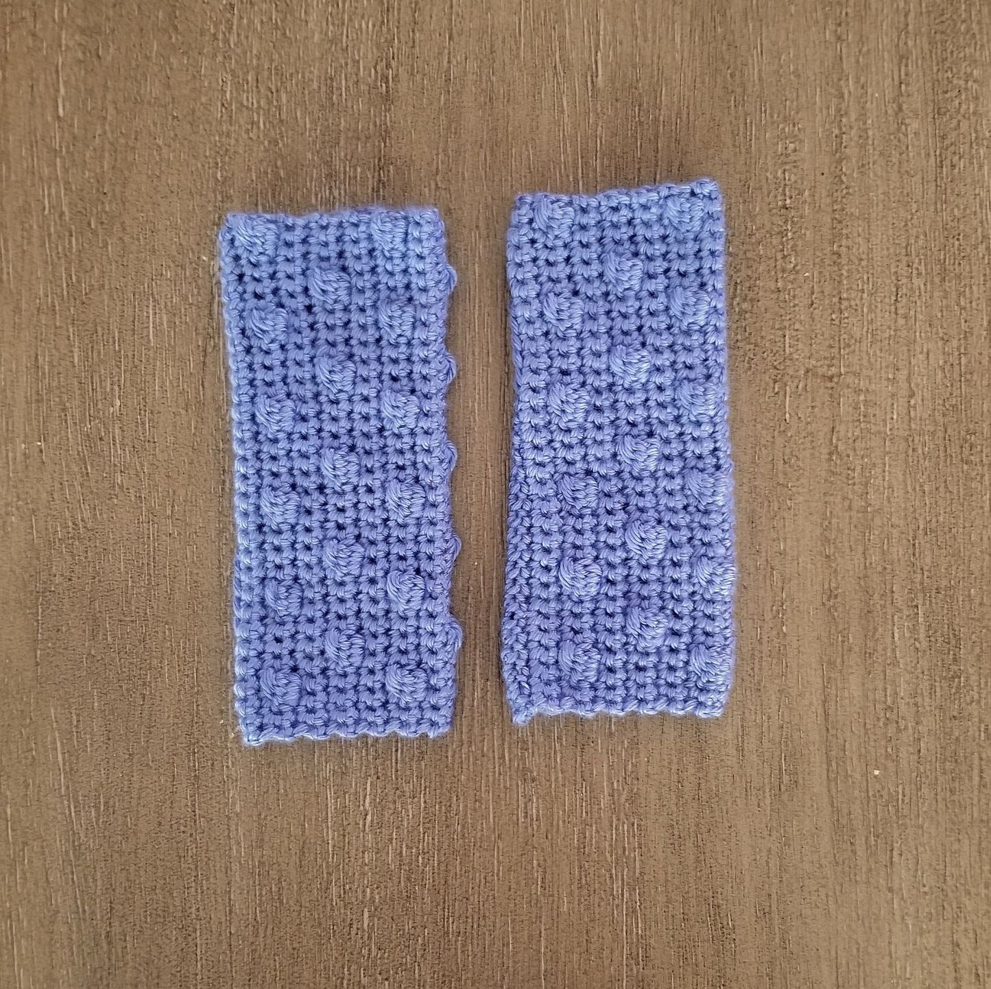 Bobble Fingerless Gloves Crochet Pattern, PDF Digital Download